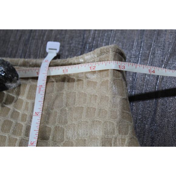 The Andamane Erin Skirt Faux Croc Gator Embossed High Waist Mini Skirt Small - Picture 10 of 16